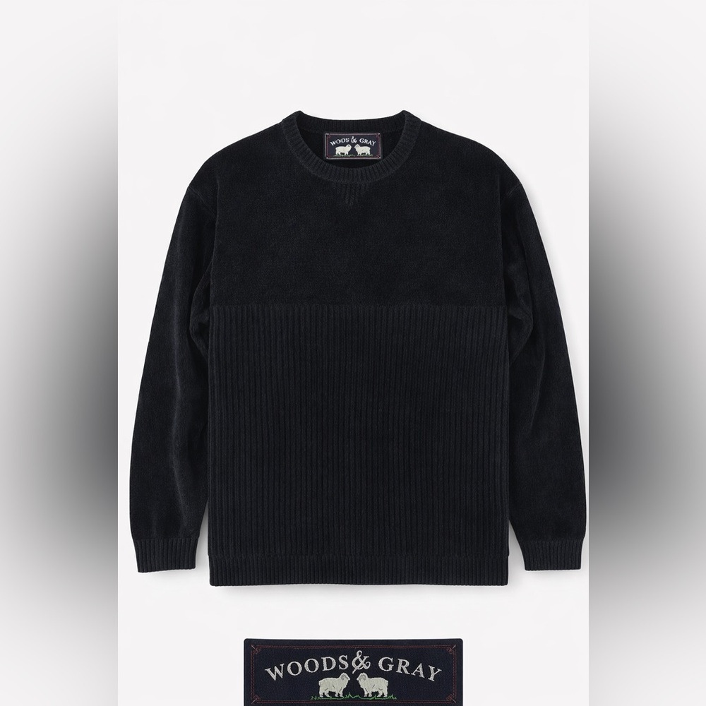 Woods & Gray Men's Dark Blue Crewneck Sweater
